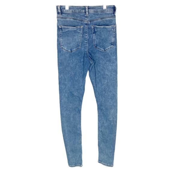 Asos Denim Stone Wash Slim Mom Fit Denim Jeans 4 - Picture 5 of 8